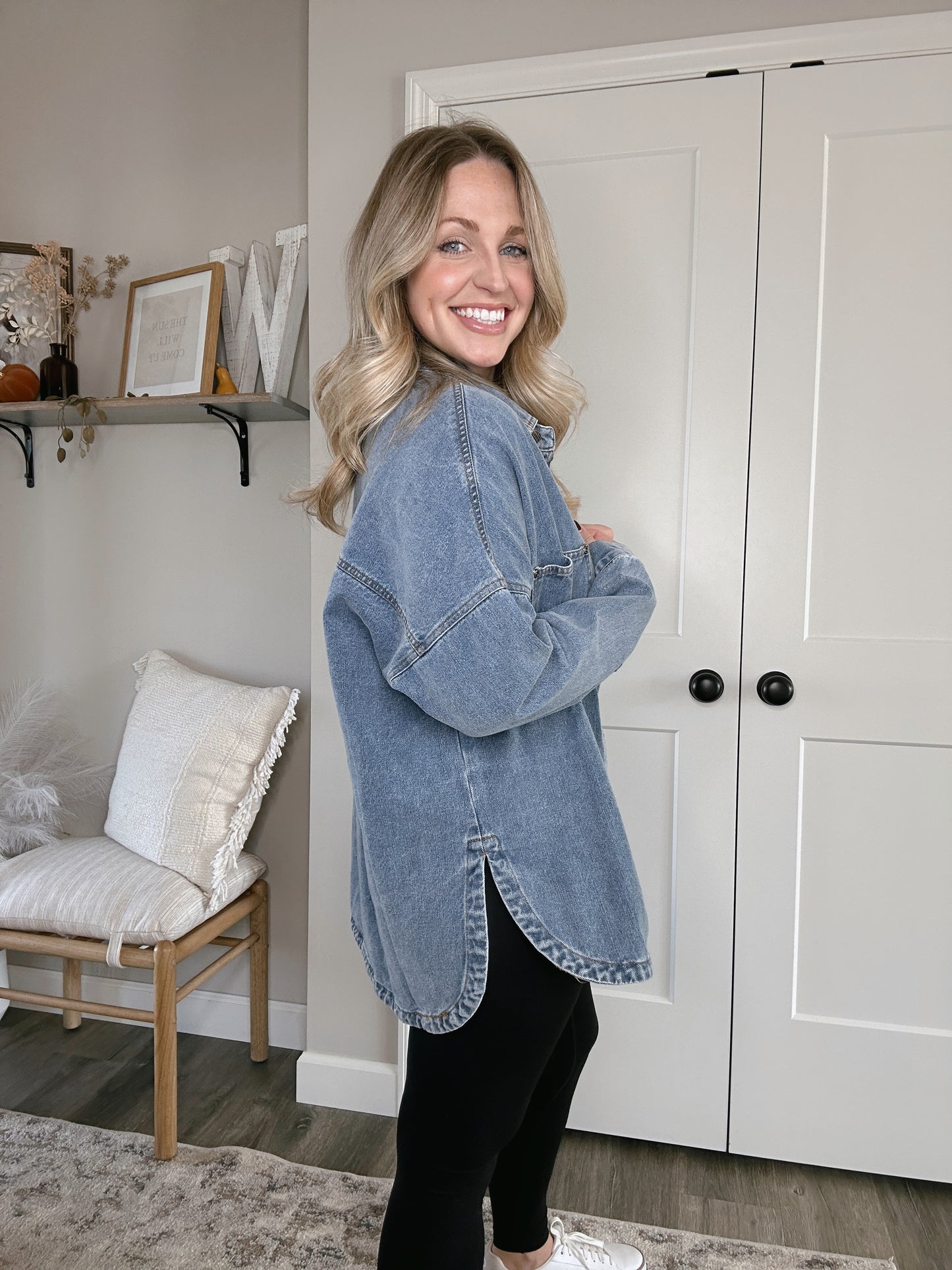 Denim Shacket