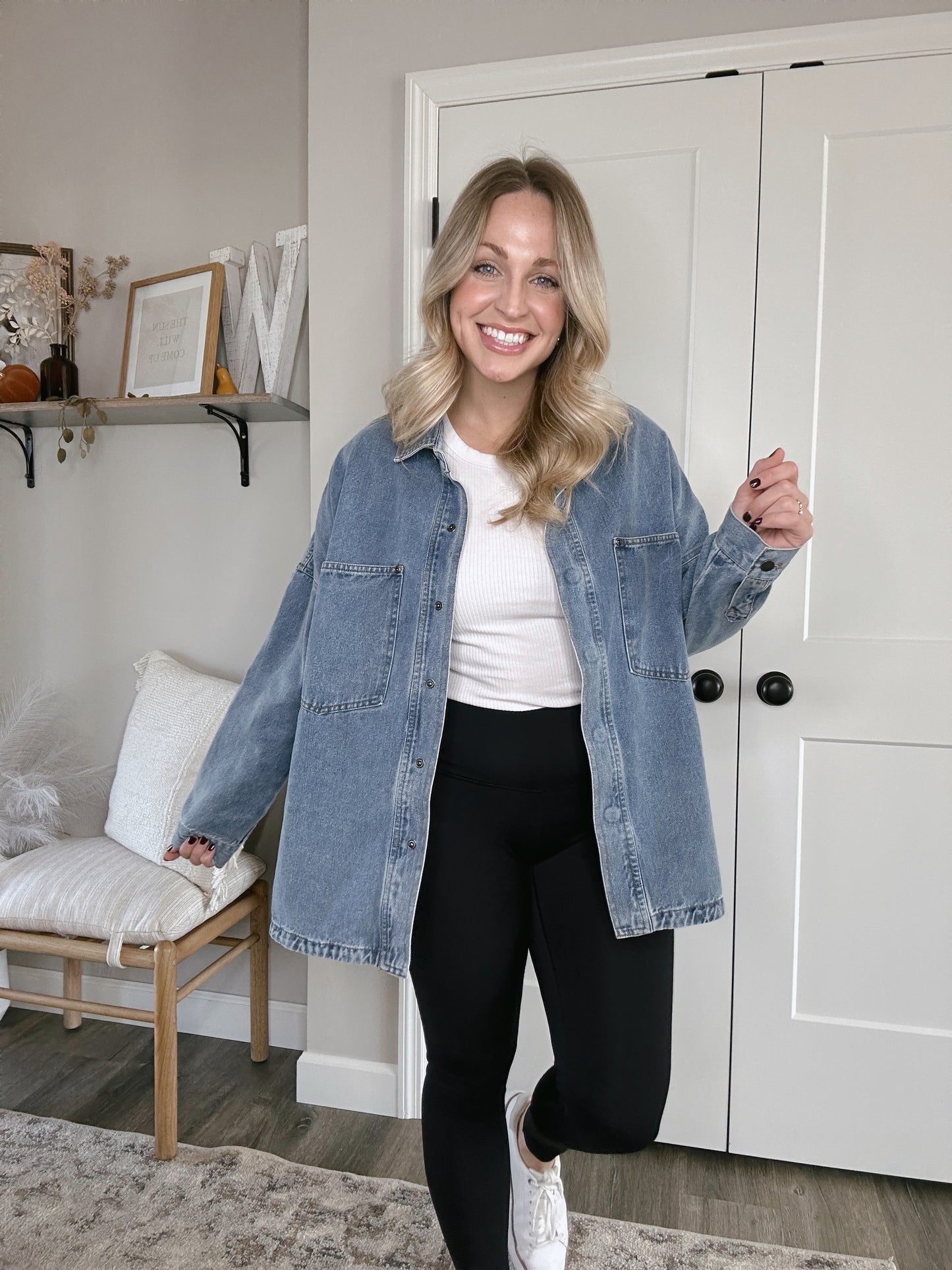 Denim Shacket