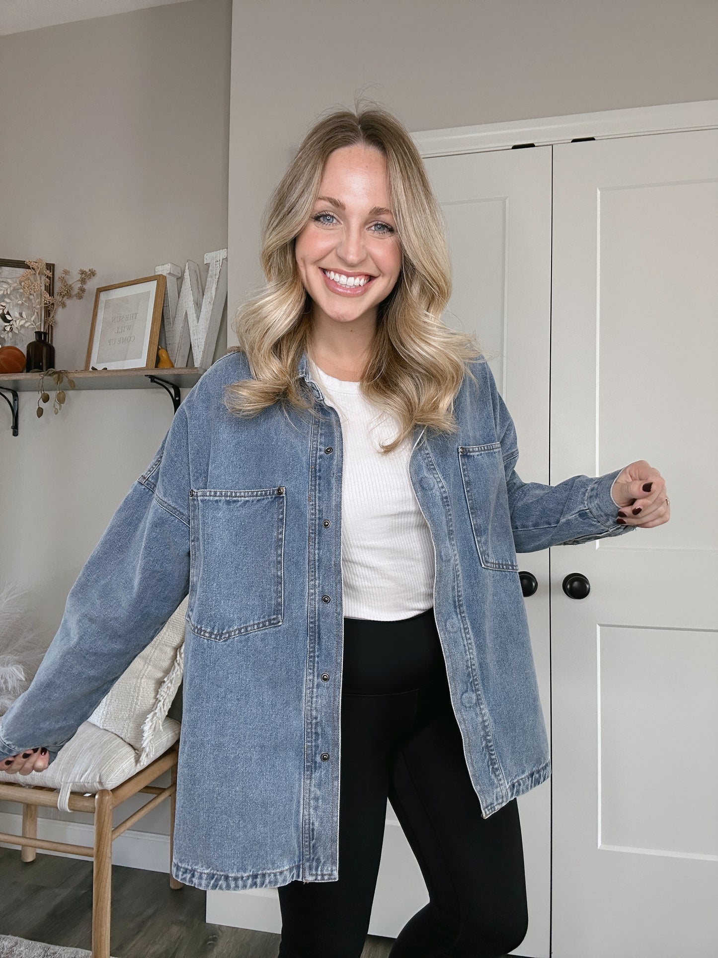 Denim Shacket