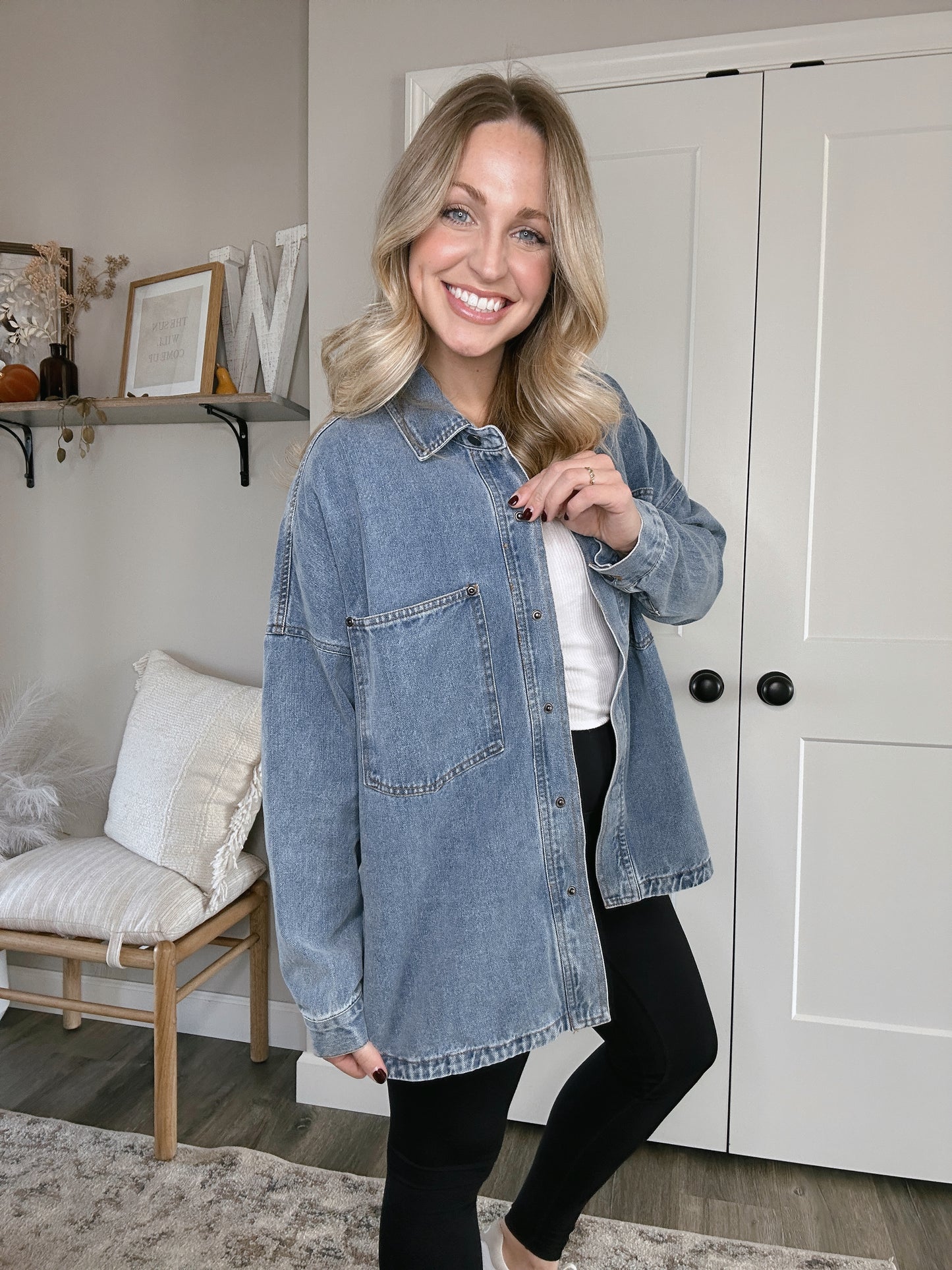 Denim Shacket