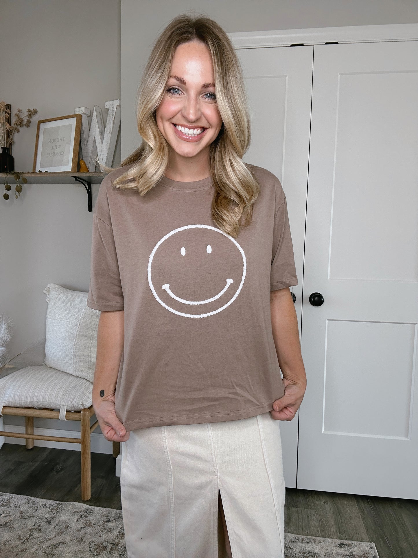 Fall Smiley Tee