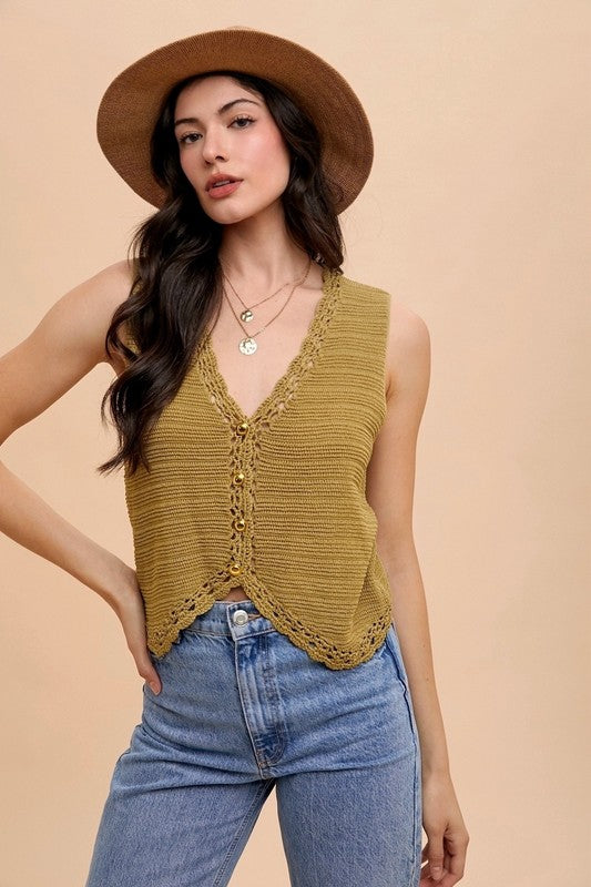 Crochet Vest