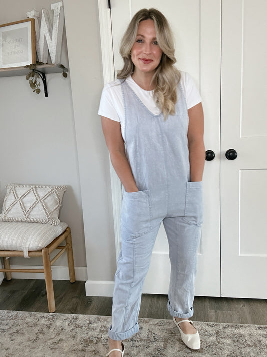 Mineral Wash Jumpsuit