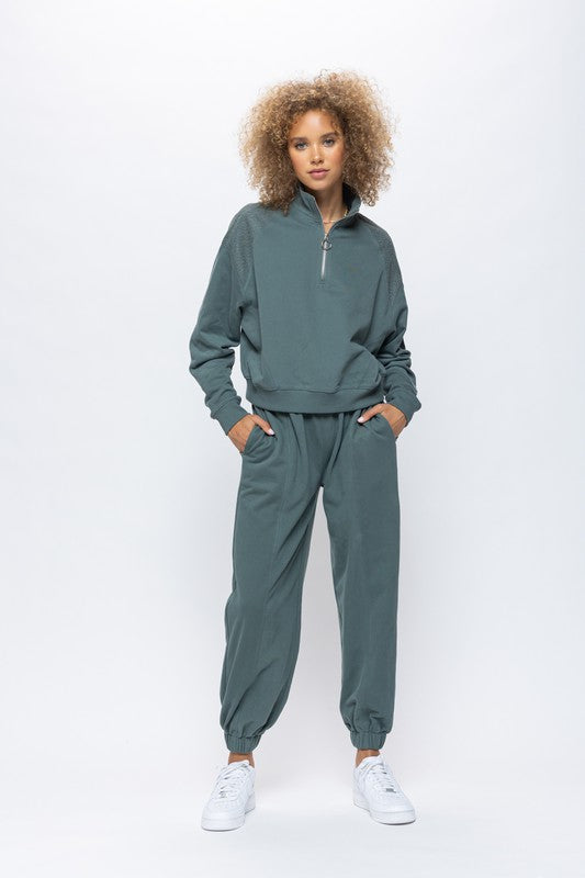 Relaxed Fit Jogger Set