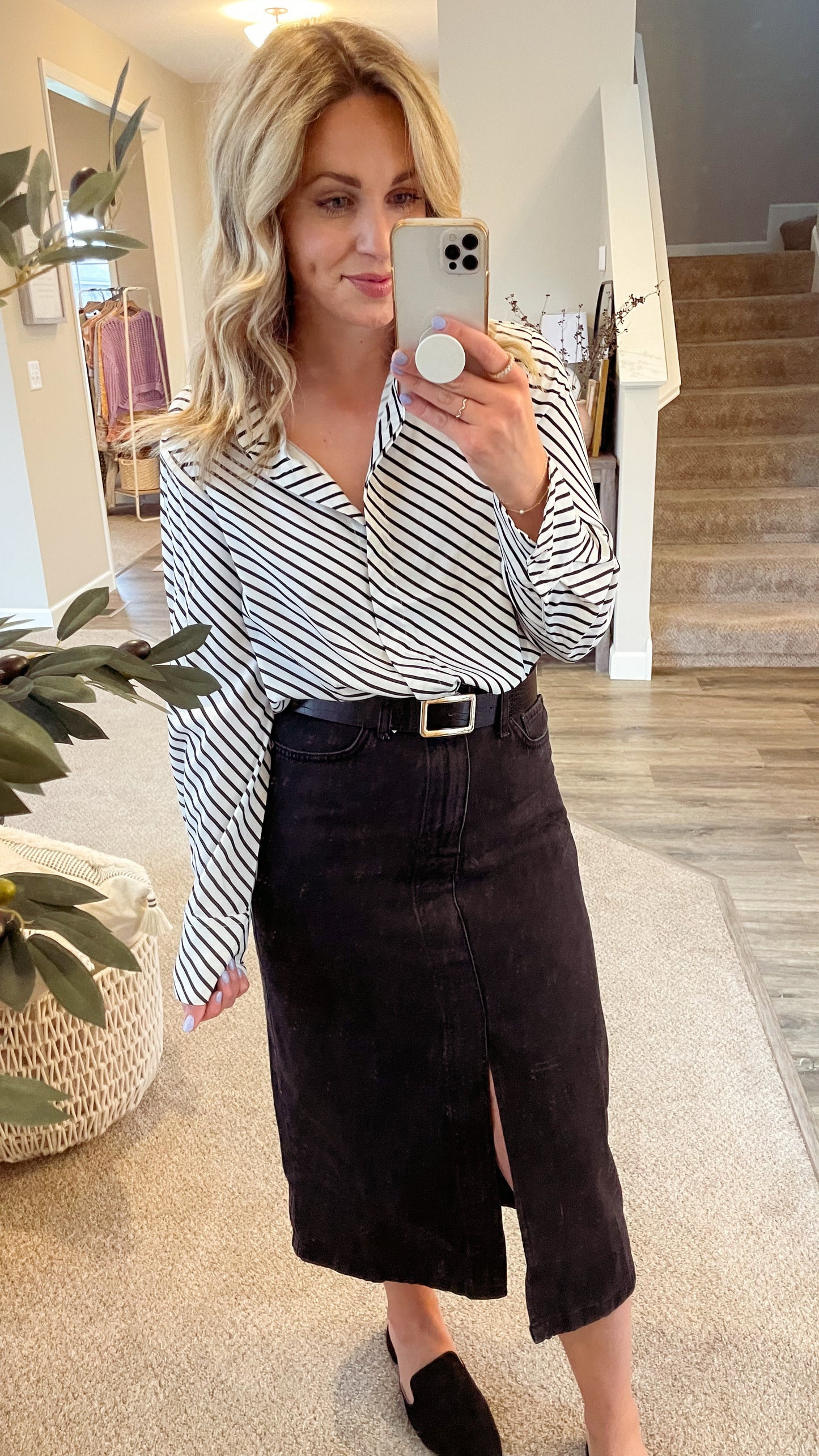 The Olivia Striped Blouse