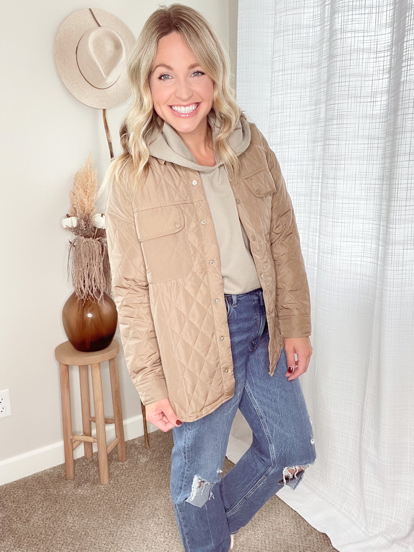 Fall Quilted Jacket