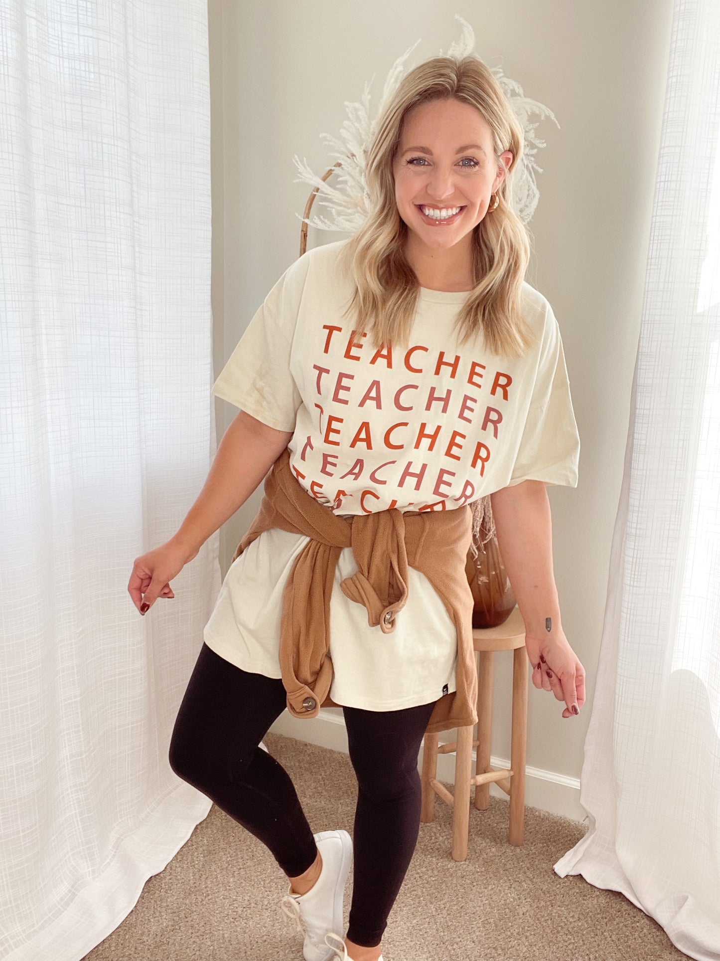 Oversized Teacher Tee