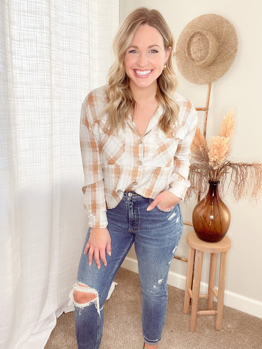 The Perfect Plaid Top