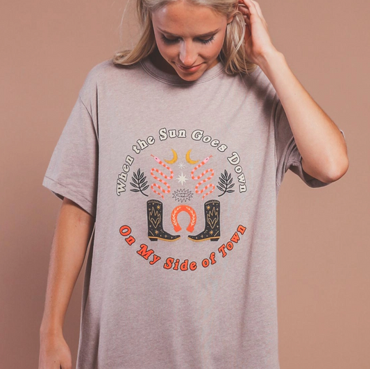 When the Sun Goes Down Tee
